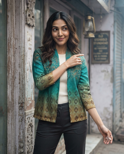Cultural Charm In Every Stitch: Women's Ethnic Jacket