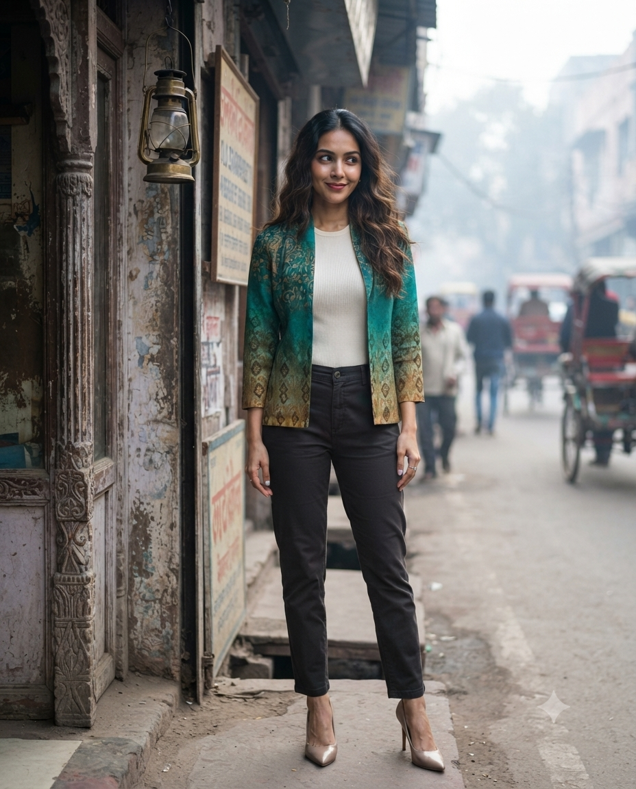 Cultural Charm In Every Stitch: Women's Ethnic Jacket