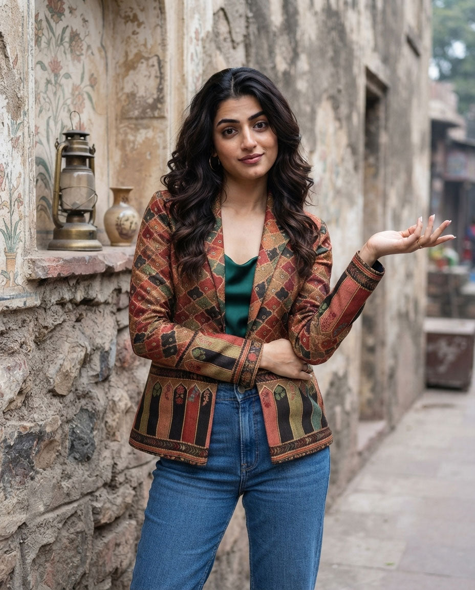 Introducing Make To Order Ethnic Women's Jacket
