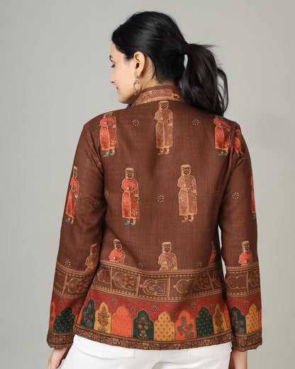 Enchanting Quirky Pasmina Women's Jacket