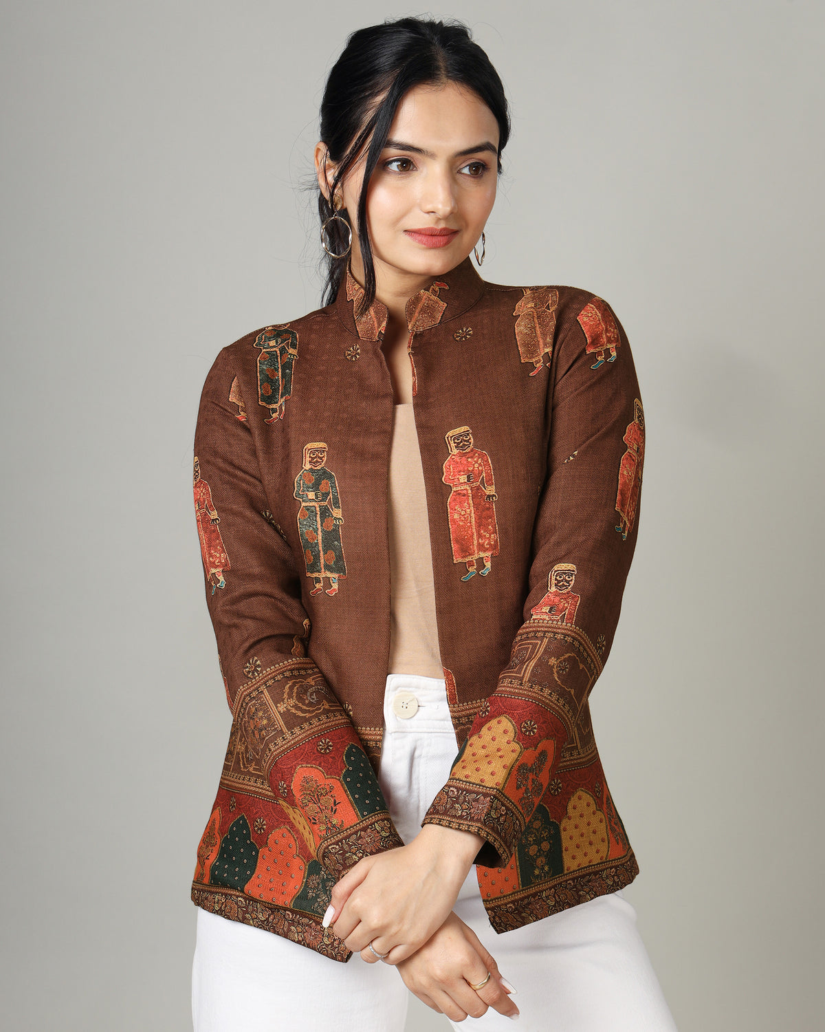 Enchanting Quirky Pasmina Women's Jacket
