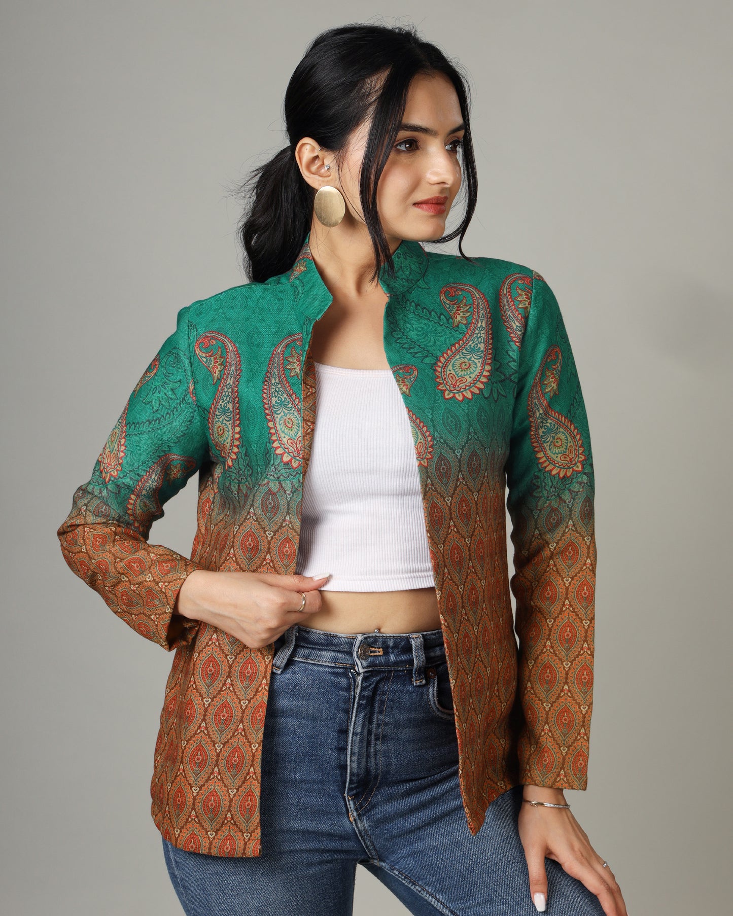 Expertly Crafted Superior Quality Ethnic Jacket