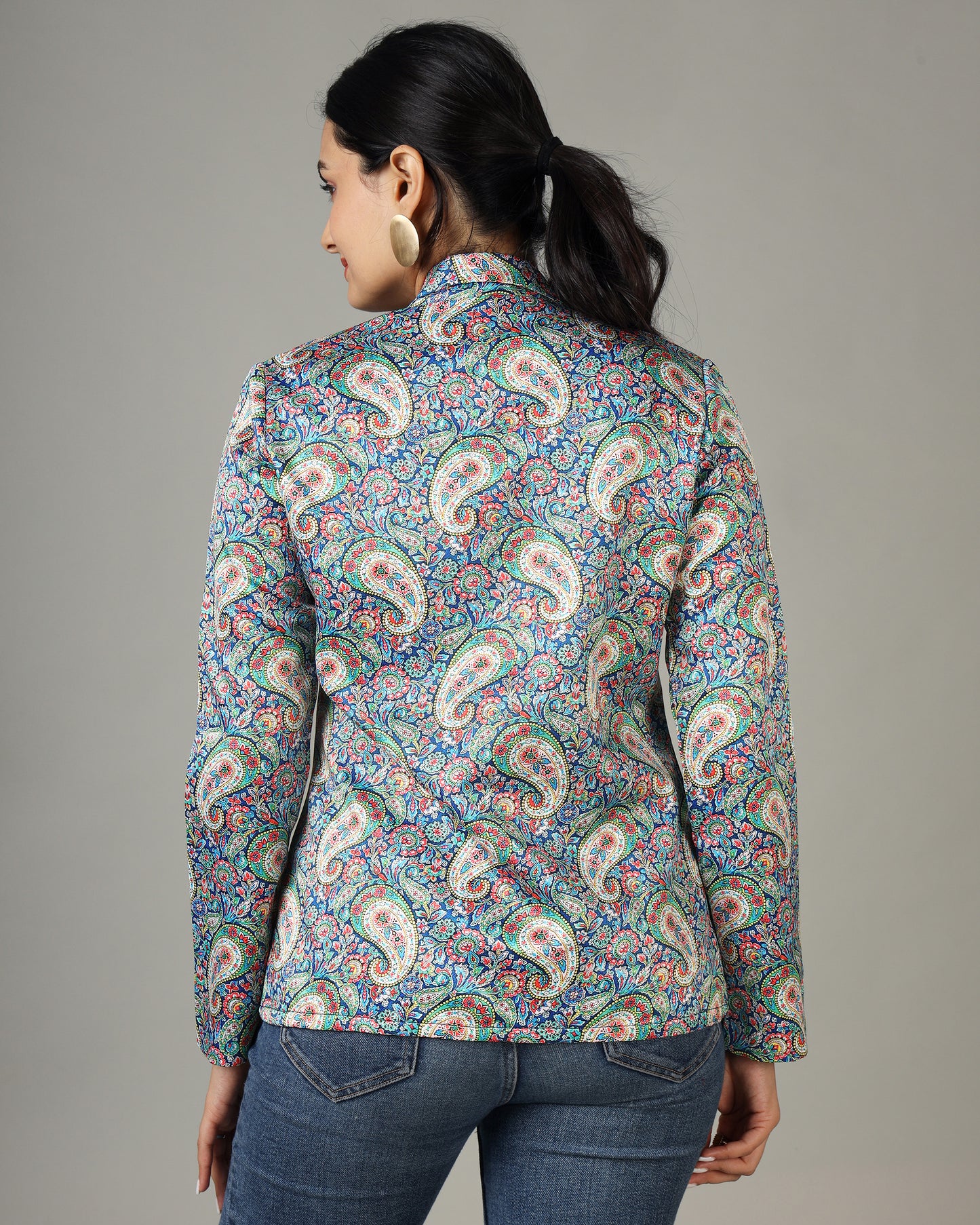 Add Touch of Uniqueness With Paisley Jacket