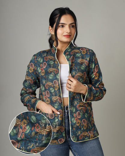 Switch Up Your Style With Reversible Women's Jacket