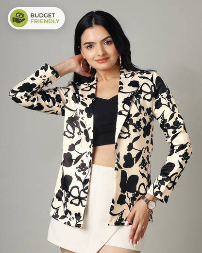 Petals And Posies Trendy Women's Jacket