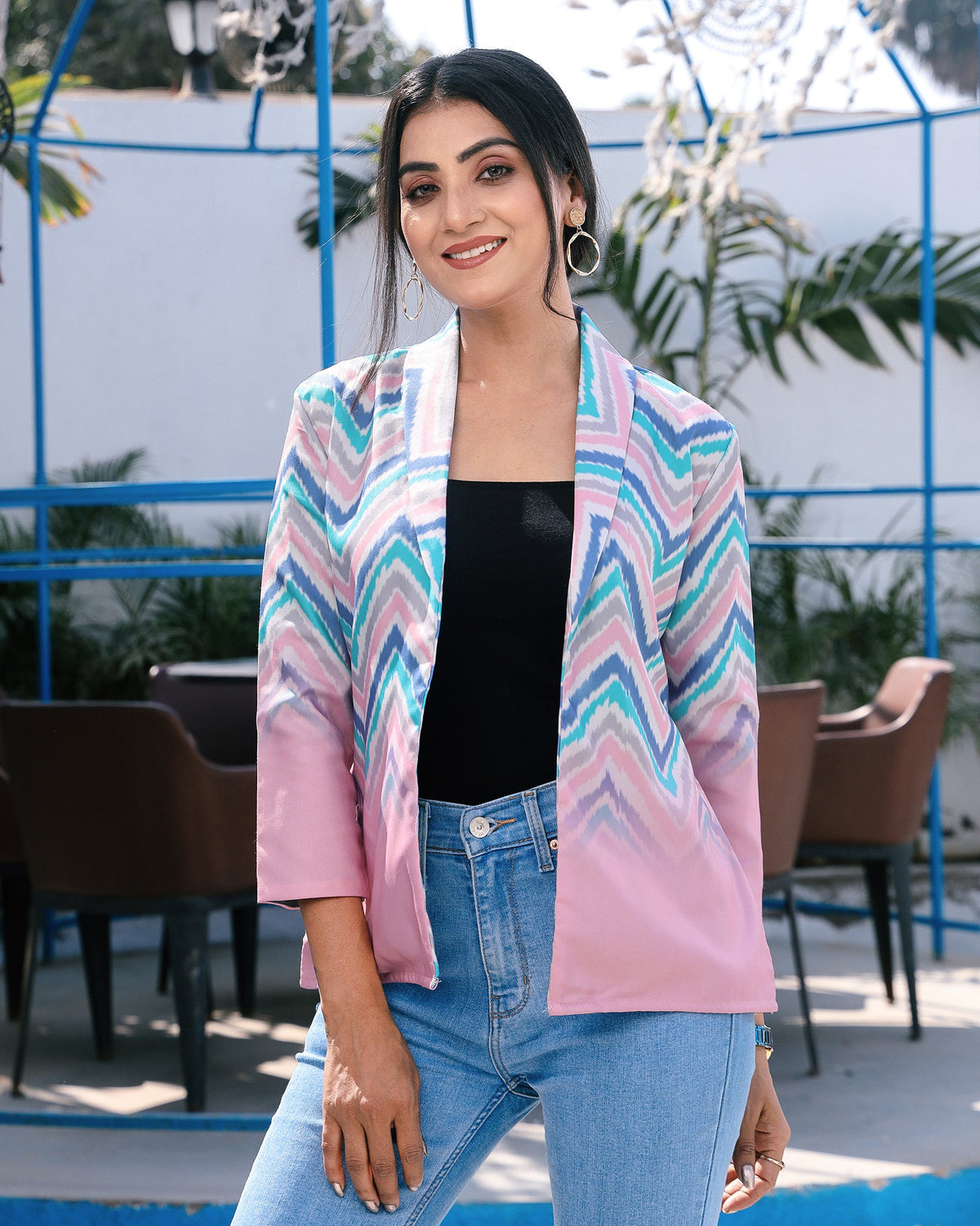 Sleek Style Tailored Power: Women's Office Jacket