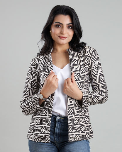 Pattern Power: Rock This Geometric Women's Jacket