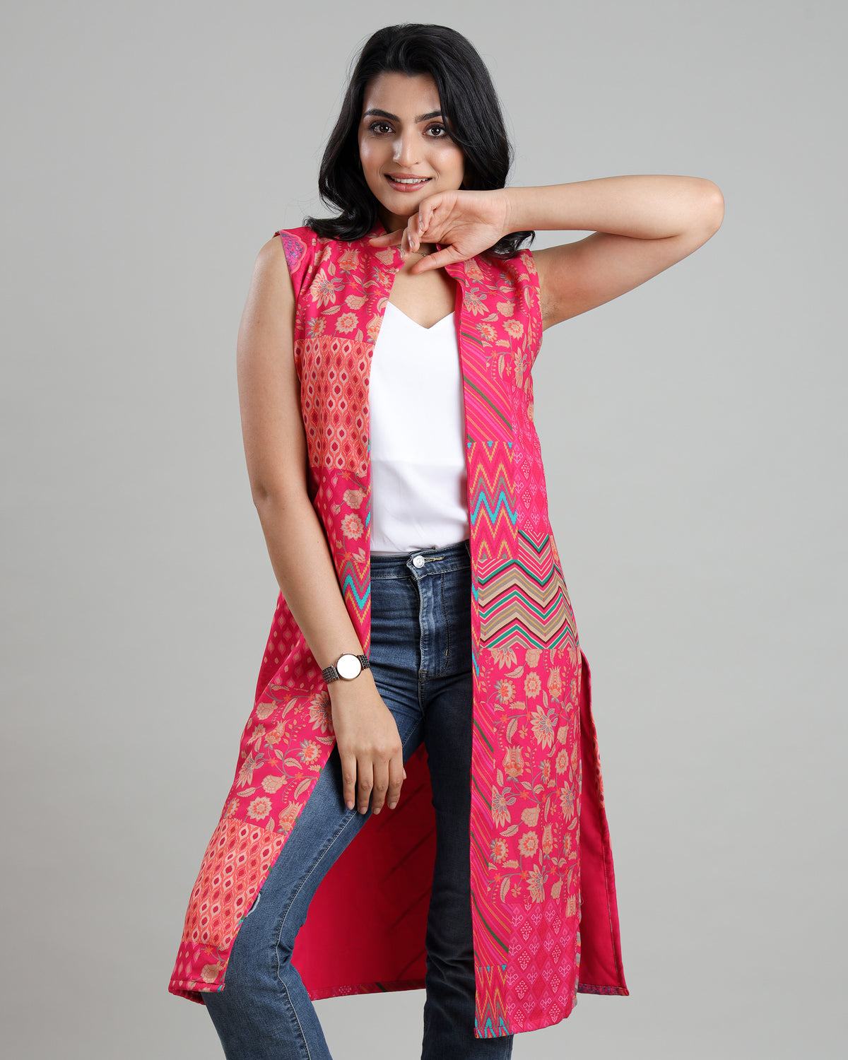 Striking Shapes: Women's Modern Geometric Jacket