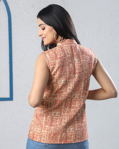 Finesse In Fabric-Luxurious Pasmina Women's Jacket
