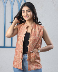 Finesse In Fabric-Luxurious Pasmina Women's Jacket