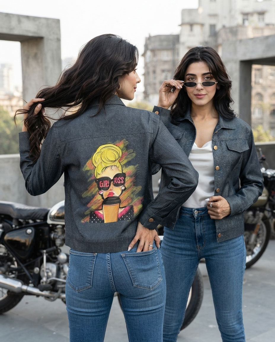Quirky Queen: Statement Starter Women's Jacket