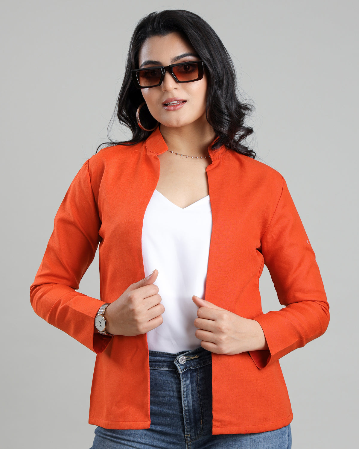 The Spark Of Inspiration Women's Orange Jacket
