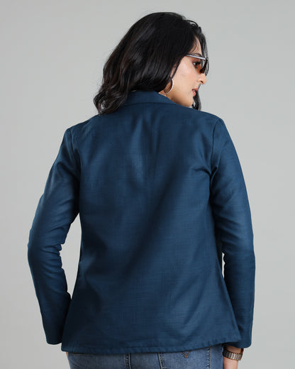 Elegant Edge: Tailored Jacket For Women