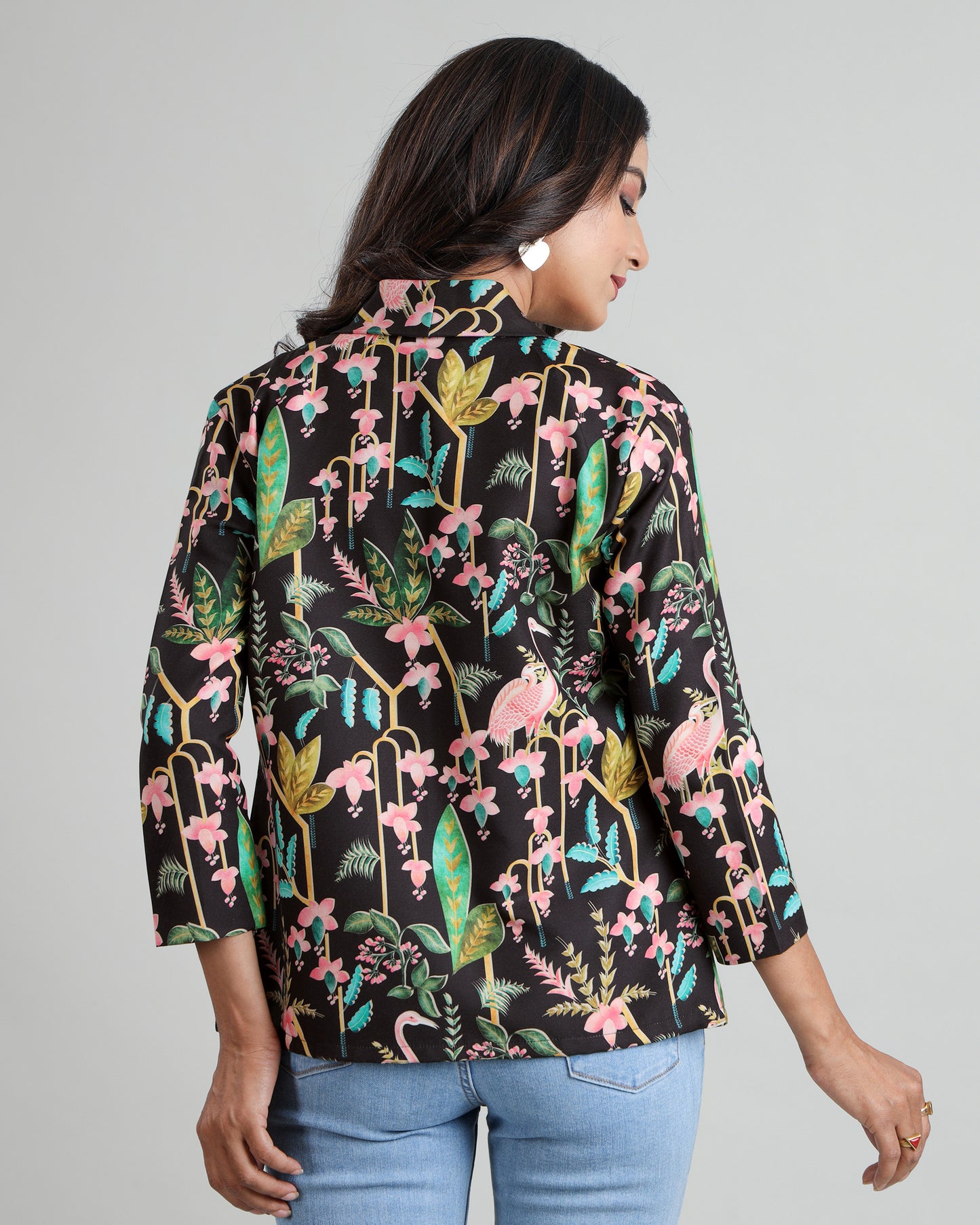 The Jacket That Tells a Story: A Vintage Floral Dream