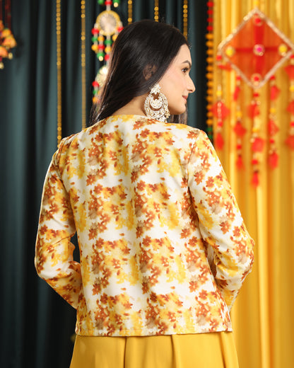 All Eyes on You : Yellow Women's Jacket