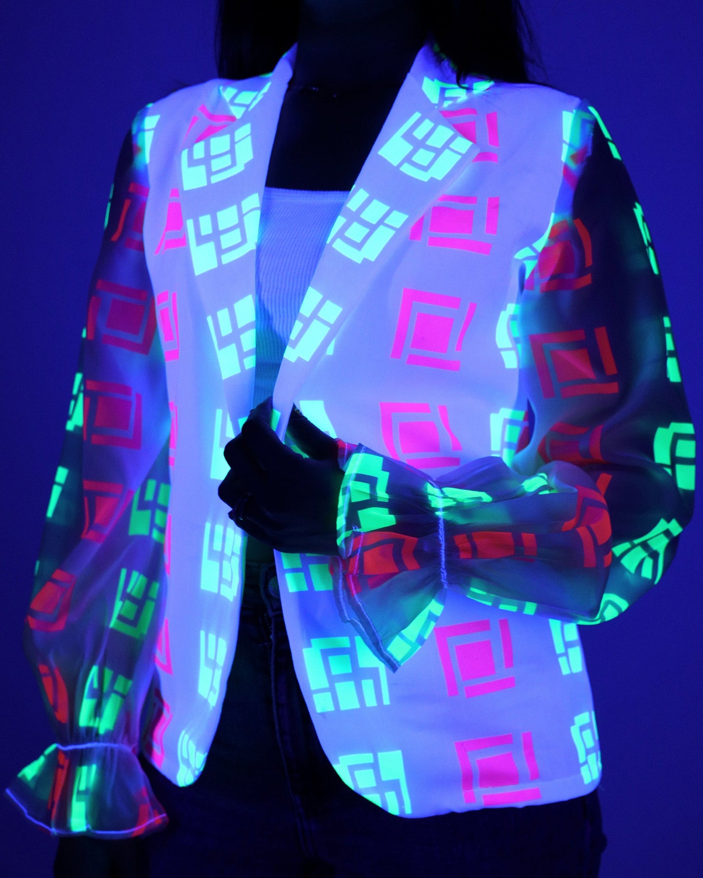 The Sleeve Statement: Women's Neon Jacket