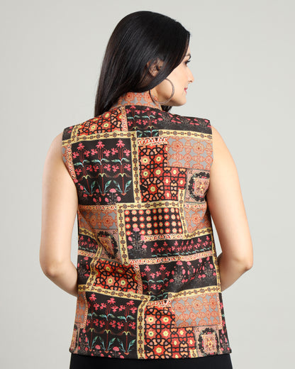 Stand Out: Women's Ethnic Patterned Jacket