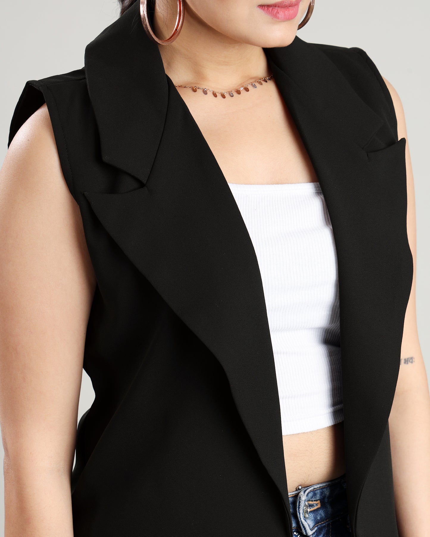 Complete Your Look: Black Casual Women's Jacket