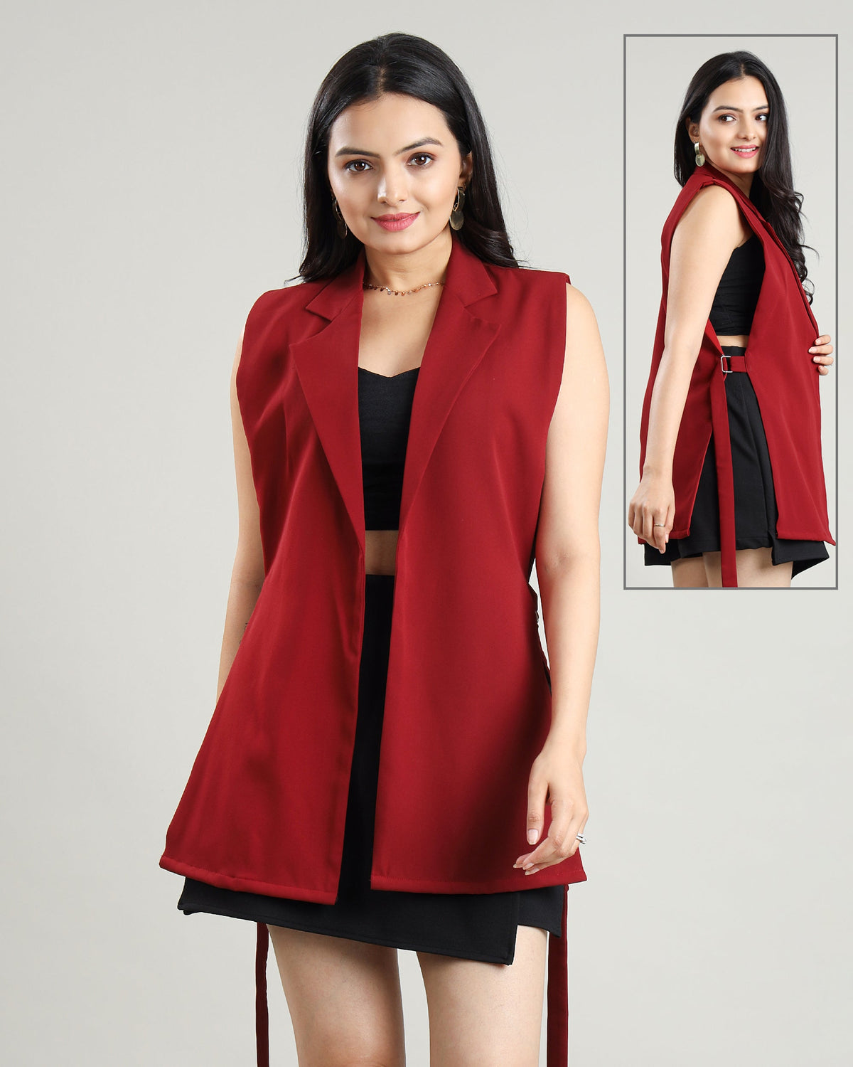 Fashion King: Women's Notched Collar Jacket