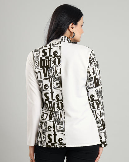 Inscriptions: The Two-Tone Talkative Jacket