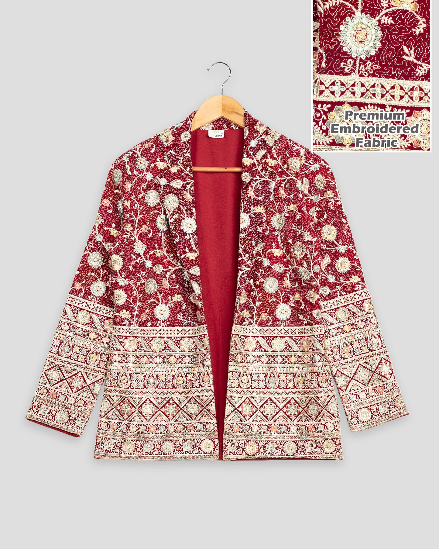 Limited Edition: Women's Jacket With Kashmiri Embroidery