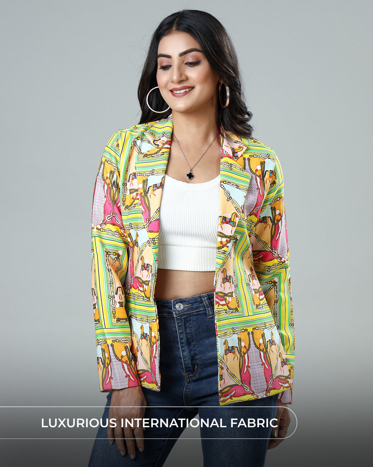 The Quirky Queen's Funky Fusion Women's Jacket