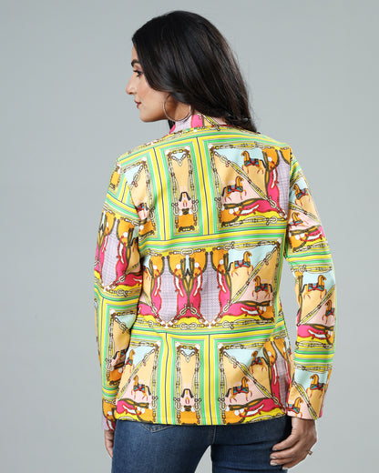 The Quirky Queen's Funky Fusion Women's Jacket