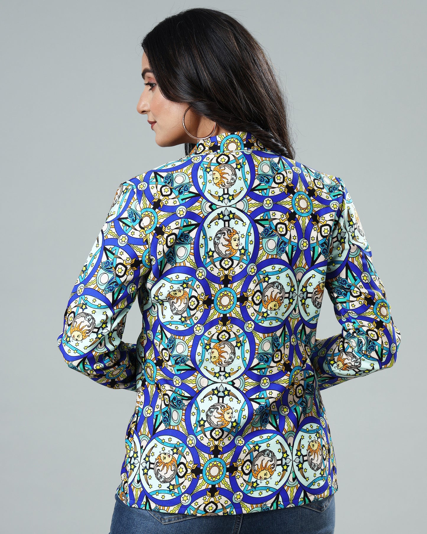 The Artful Remix: A Funky Fusion Expressive Jacket