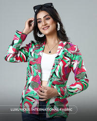 Funky And Fierce: The Bird Print Jacket for Women