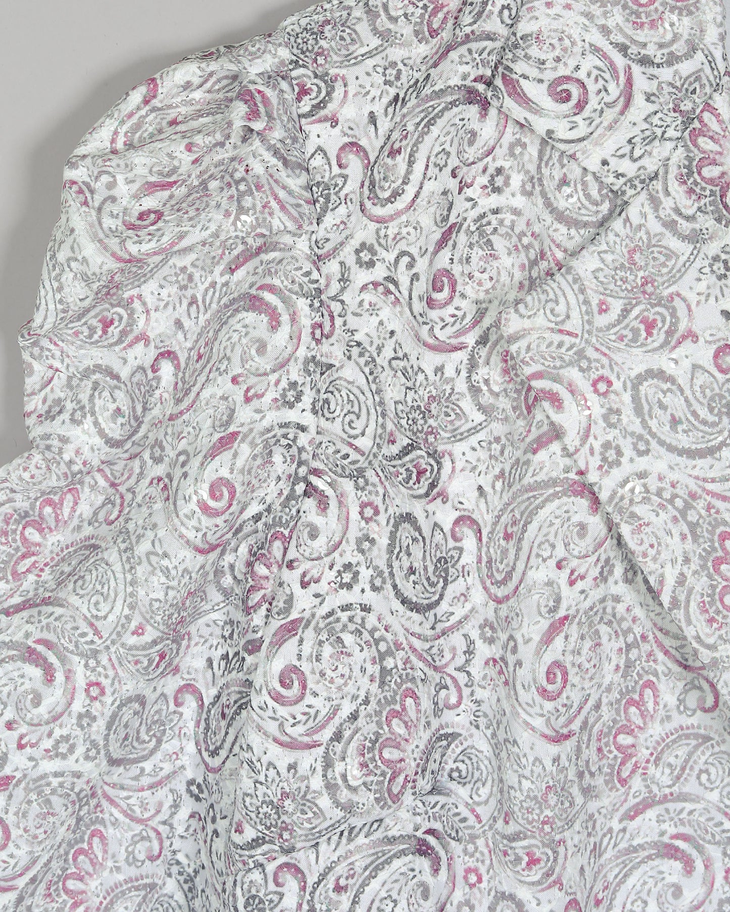 Sequins Thread Work Embroidery Paisley Women's Jacket