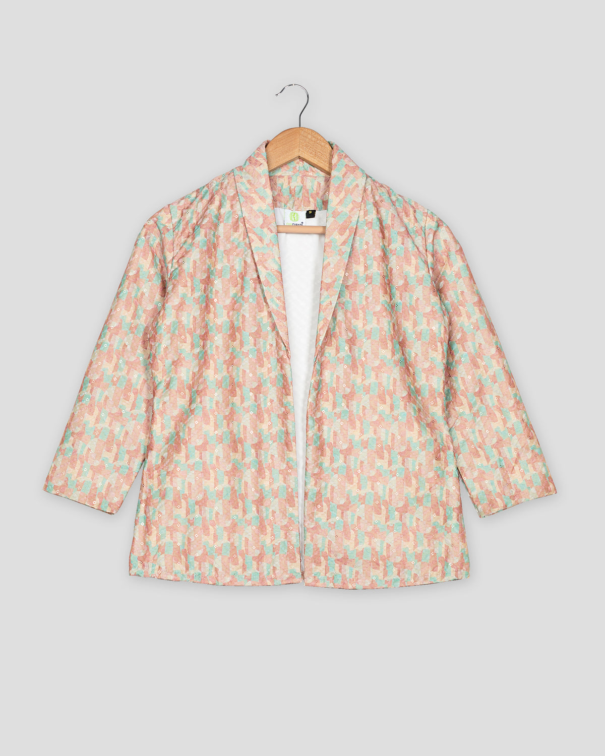 Luxe Floral Embroidery Work Abstract Women's Jacket