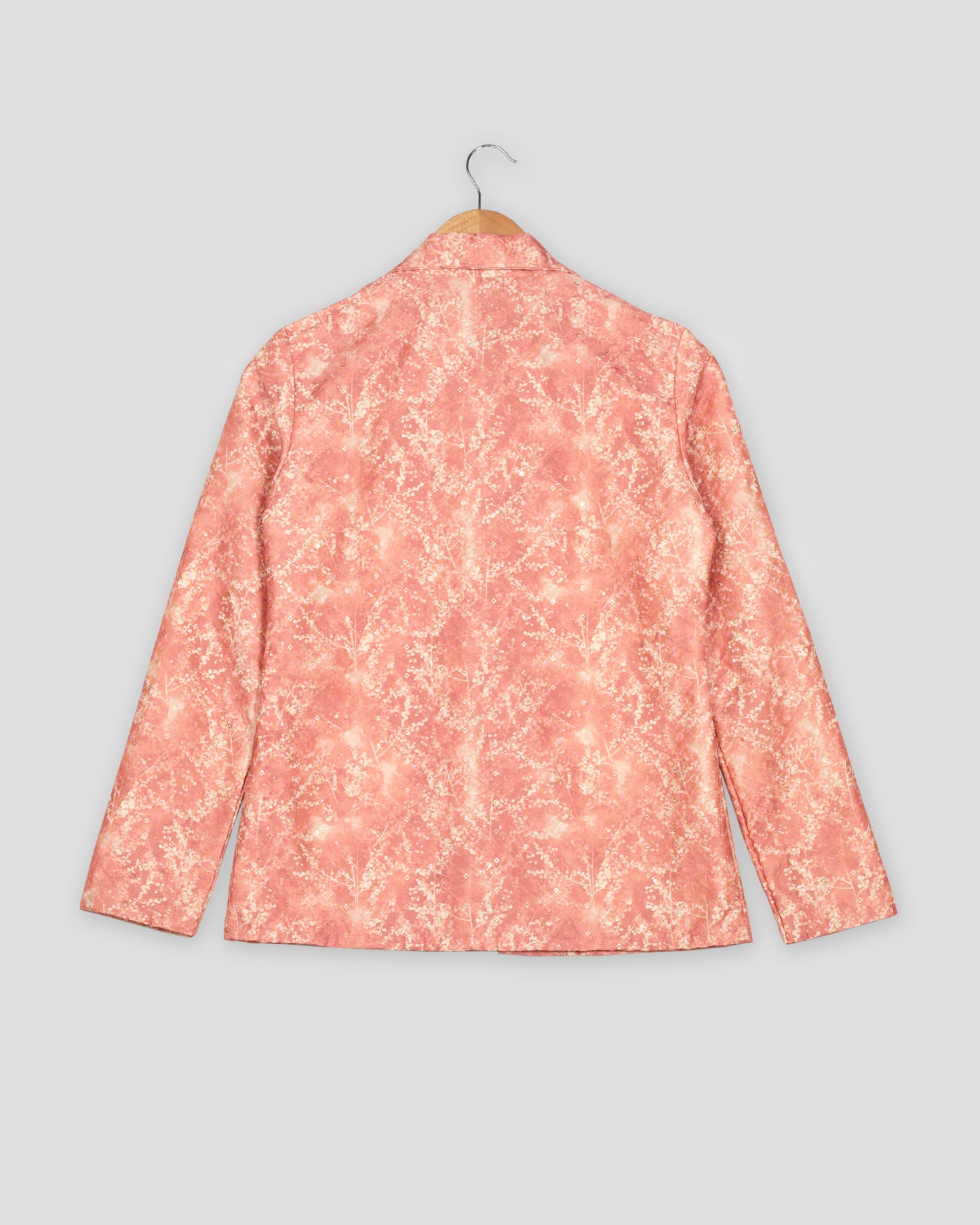 Luxe Floral Embroidery Work Leafage Women's Jacket