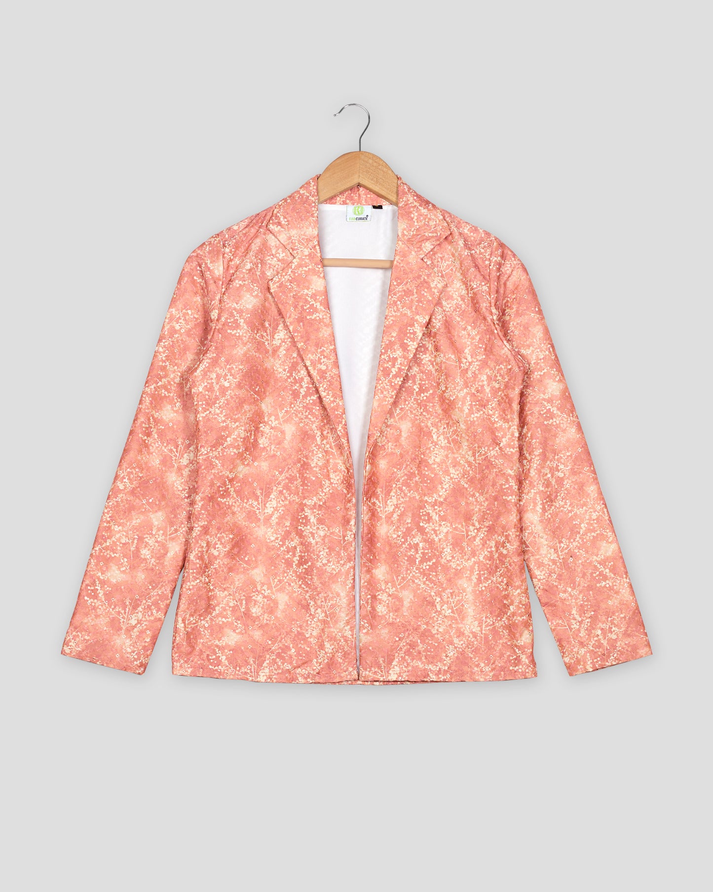 Luxe Floral Embroidery Work Leafage Women's Jacket