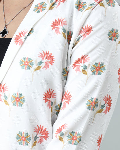 The Perfect Spring Layer: Women's Floral Jacket