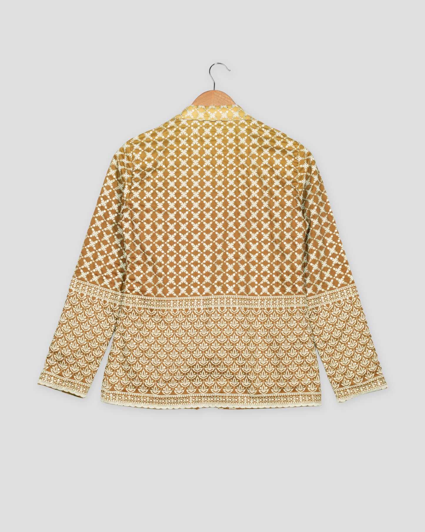 Royal Edit: Yellow Premium Embroidered Jacket