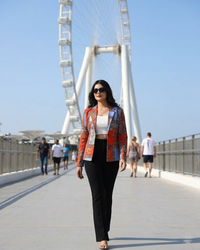 The Classic Bloom: Women's Floral Jacket