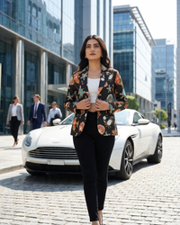 Dive into Dreams: The Unique Women's Aqua Jacket