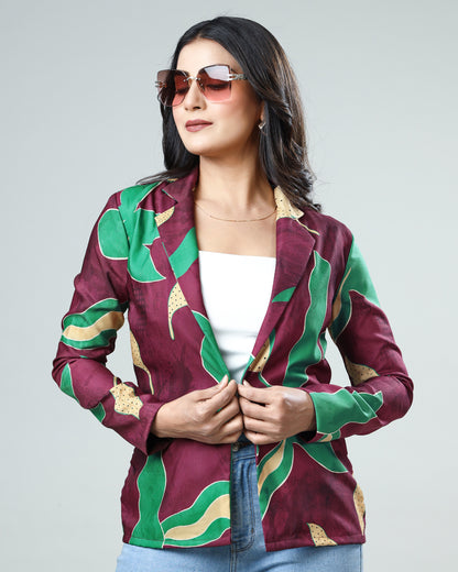 The Women's Iconic Purple Jacket