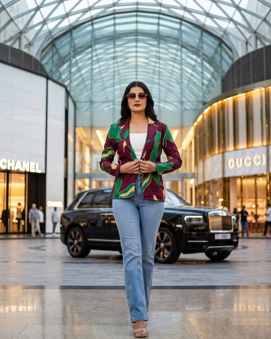The Women's Iconic Purple Jacket