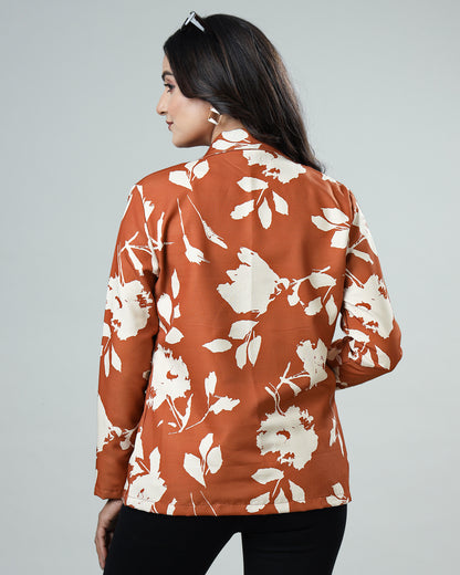 Wear the Label: Women's Floral Jacket