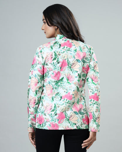 Hang Out in Style: The Floral Jacket For Women