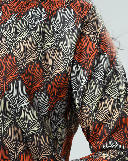 A Bold Blend: Women's Floral Jacket