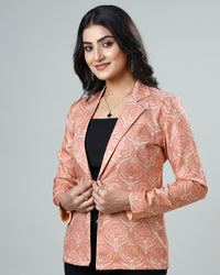Designed to Impress: Women's Floral Jacket