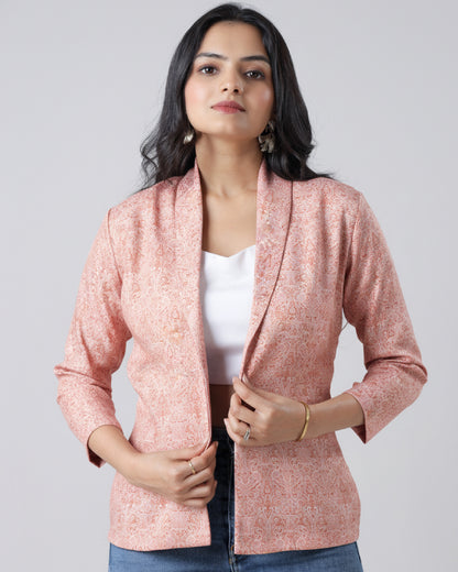 Women's Paisley Jacket - Trendy And Comfortable