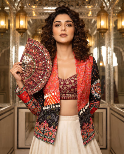 Exclusive Navratri Edition Lace Work Jacket