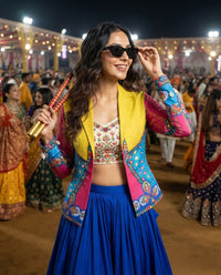 Navratri Edit: The #1 Selling Gamthee Lace Work Jacket