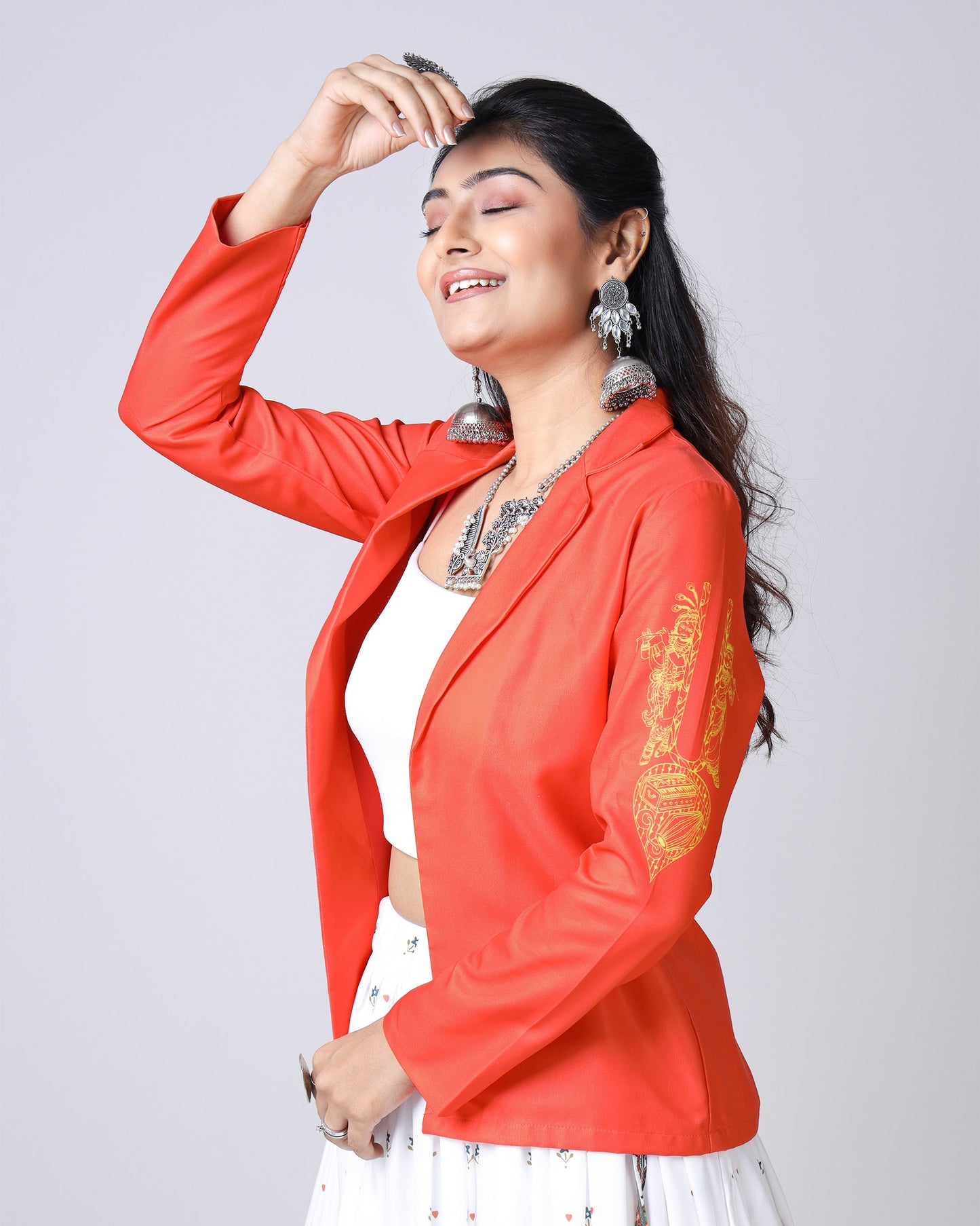 Ras Leela Edit : Traditional Indian Jacket For Festive Occasions