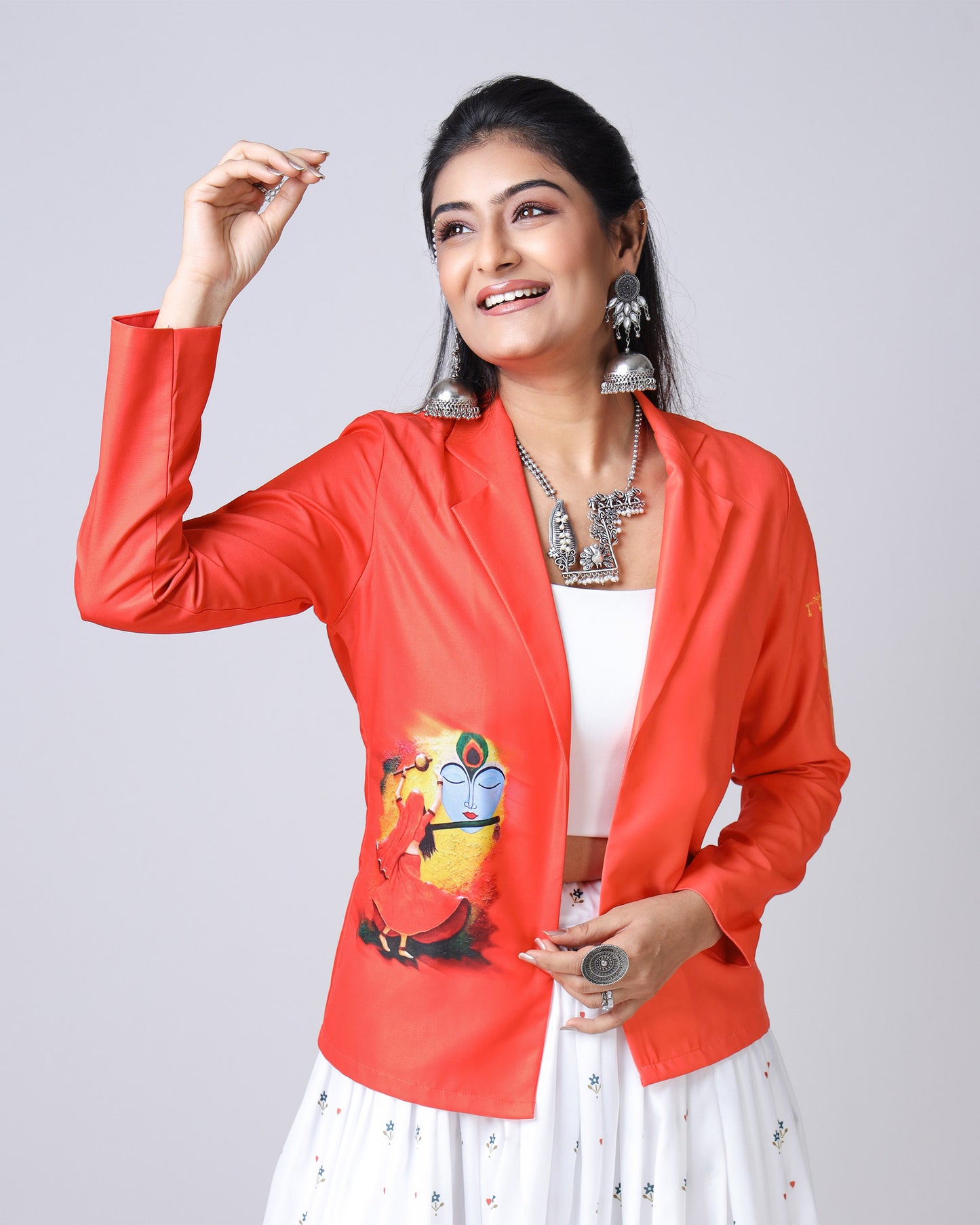 Ras Leela Edit : Traditional Indian Jacket For Festive Occasions