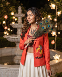 Ras Leela Edit : Traditional Indian Jacket For Festive Occasions