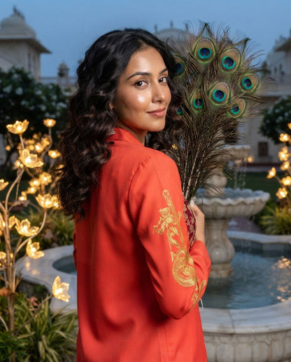 Ras Leela Edit : Traditional Indian Jacket For Festive Occasions